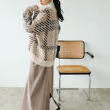 ジャカードチェックニットカーディガン | GeeRA | 詳細画像9