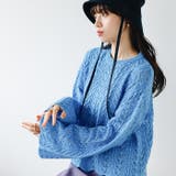 クロシェ風モヘアタッチニット | GeeRA | 詳細画像10 