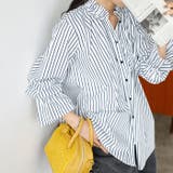 フリルハイネックキャンディスリーブブラウス | GeeRA | 詳細画像1