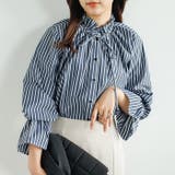 フリルハイネックキャンディスリーブブラウス | GeeRA | 詳細画像13