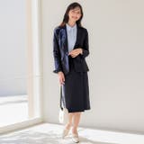 【２点セット】洗えるデザインスカートスーツセットアップ＜ウォッシャブル UV対策… | GeeRA | 詳細画像3 