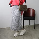 ファンシーツイードタイトスカート | GeeRA | 詳細画像4