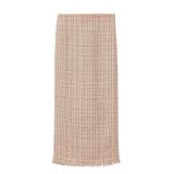 ピンク | ファンシーツイードタイトスカート | GeeRA