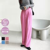 ハイウエストスラックスパンツ | GeeRA | 詳細画像1 