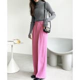 ハイウエストスラックスパンツ | GeeRA | 詳細画像32 