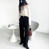 ハイウエストスラックスパンツ | GeeRA | 詳細画像12 