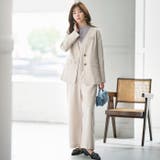 【入卒式/セレモニー】ジャケット＆ブラウス＆オールインワン3点セットスーツ | GeeRA | 詳細画像7 