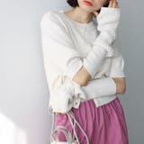 マルチウェイアームウォーマー付ニットカー | GeeRA | 詳細画像1