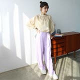 シアー素材ボリュームスリーブブラウス | GeeRA | 詳細画像5