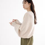 ふんわり柔らかニットボレロカーディガン | GeeRA | 詳細画像13 