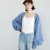 ふんわり柔らかニットボレロカーディガン | GeeRA | 詳細画像2 