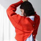 軽やかニットパールボタン付２ＷＡＹカーデ | GeeRA | 詳細画像5 