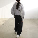 さらっと綿素材ワイドカーゴパンツ | GeeRA | 詳細画像11 