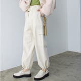 さらっと綿素材ワイドカーゴパンツ | GeeRA | 詳細画像3 