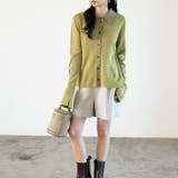 ポロ衿配色ニットカーディガン | GeeRA | 詳細画像12