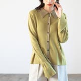 ポロ衿配色ニットカーディガン | GeeRA | 詳細画像15