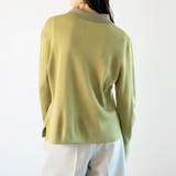 ポロ衿配色ニットカーディガン | GeeRA | 詳細画像18