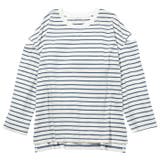 カラバリ豊富な袖スリットボーダーカットソー | GeeRA | 詳細画像32