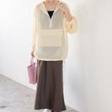 シアー素材ストライプアノラックパーカー | GeeRA | 詳細画像15 