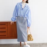 刺しゅうデザインショート丈ブラウス | GeeRA | 詳細画像7