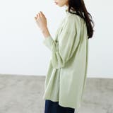 リボン付スキッパーブラウス | GeeRA | 詳細画像12