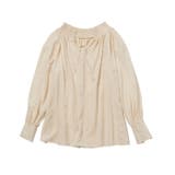 リボン付スキッパーブラウス | GeeRA | 詳細画像19