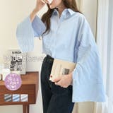 袖スリットワイドスリーブシャツ | GeeRA | 詳細画像1