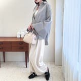 袖スリットワイドスリーブシャツ | GeeRA | 詳細画像12