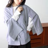 袖スリットワイドスリーブシャツ | GeeRA | 詳細画像15