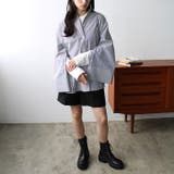 袖スリットワイドスリーブシャツ | GeeRA | 詳細画像17