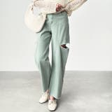 ミント | アソートカットアウトダメージパンツ | GeeRA