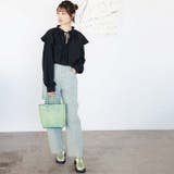 ワッシャー素材フリル衿シャツブラウス | GeeRA | 詳細画像10