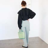 ワッシャー素材フリル衿シャツブラウス | GeeRA | 詳細画像12