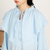 ワッシャー素材フリル衿シャツブラウス | GeeRA | 詳細画像8