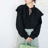 ワッシャー素材フリル衿シャツブラウス | GeeRA | 詳細画像9