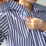 ケープ衿シャツブラウス | GeeRA | 詳細画像11