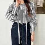 ケープ衿シャツブラウス | GeeRA | 詳細画像19