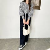 ケープ衿シャツブラウス | GeeRA | 詳細画像21