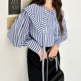 ケープ衿シャツブラウス | GeeRA | 詳細画像8