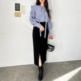 ケープ衿シャツブラウス | GeeRA | 詳細画像9