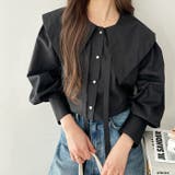 ケープ衿シャツブラウス | GeeRA | 詳細画像37