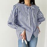 ケープ衿シャツブラウス | GeeRA | 詳細画像3