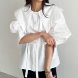 ケープ衿シャツブラウス | GeeRA | 詳細画像25