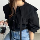 ケープ衿シャツブラウス | GeeRA | 詳細画像31