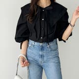 ケープ衿シャツブラウス | GeeRA | 詳細画像33