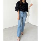 ケープ衿シャツブラウス | GeeRA | 詳細画像35