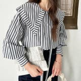 ケープ衿シャツブラウス | GeeRA | 詳細画像17