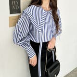 ケープ衿シャツブラウス | GeeRA | 詳細画像7