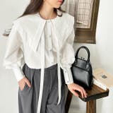 ケープ衿シャツブラウス | GeeRA | 詳細画像26