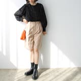 シャギージャカードブラウス | GeeRA | 詳細画像10